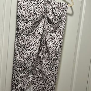 Printed long skirt
